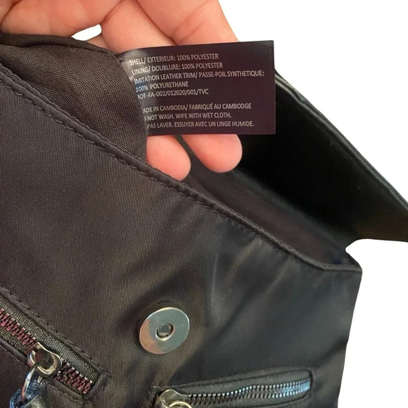 Botkier New York Black Trigger Mini Backpack - Picture 6 of 7